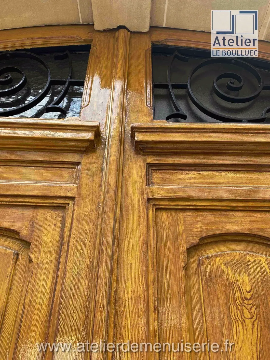 Porte cochère, 40 rue des Abbesses, Paris 18e — après travaux
