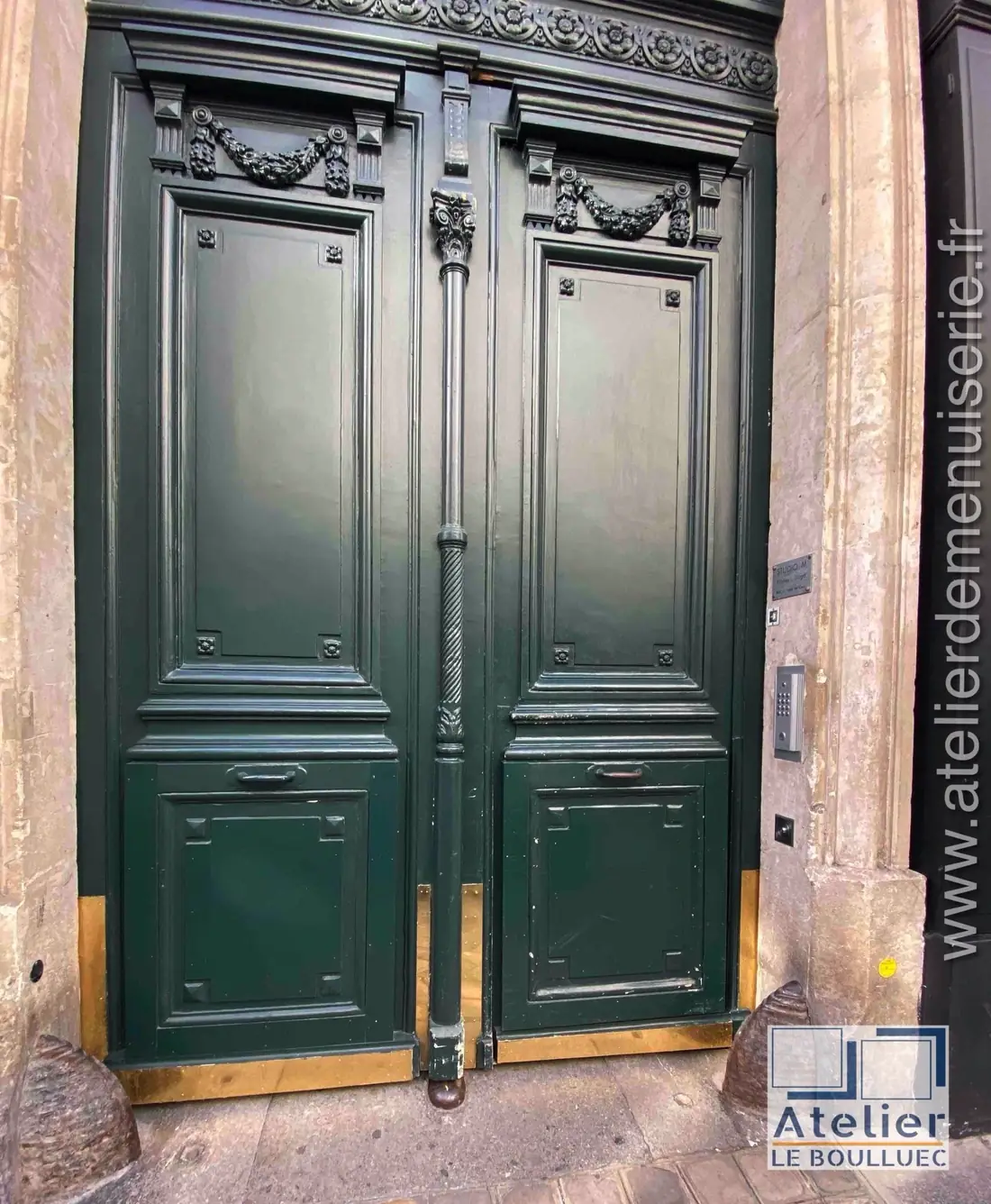 Porte cochère, 39 rue Sainte-Croix-de-la-Bretonnerie, Paris 4e — après travaux