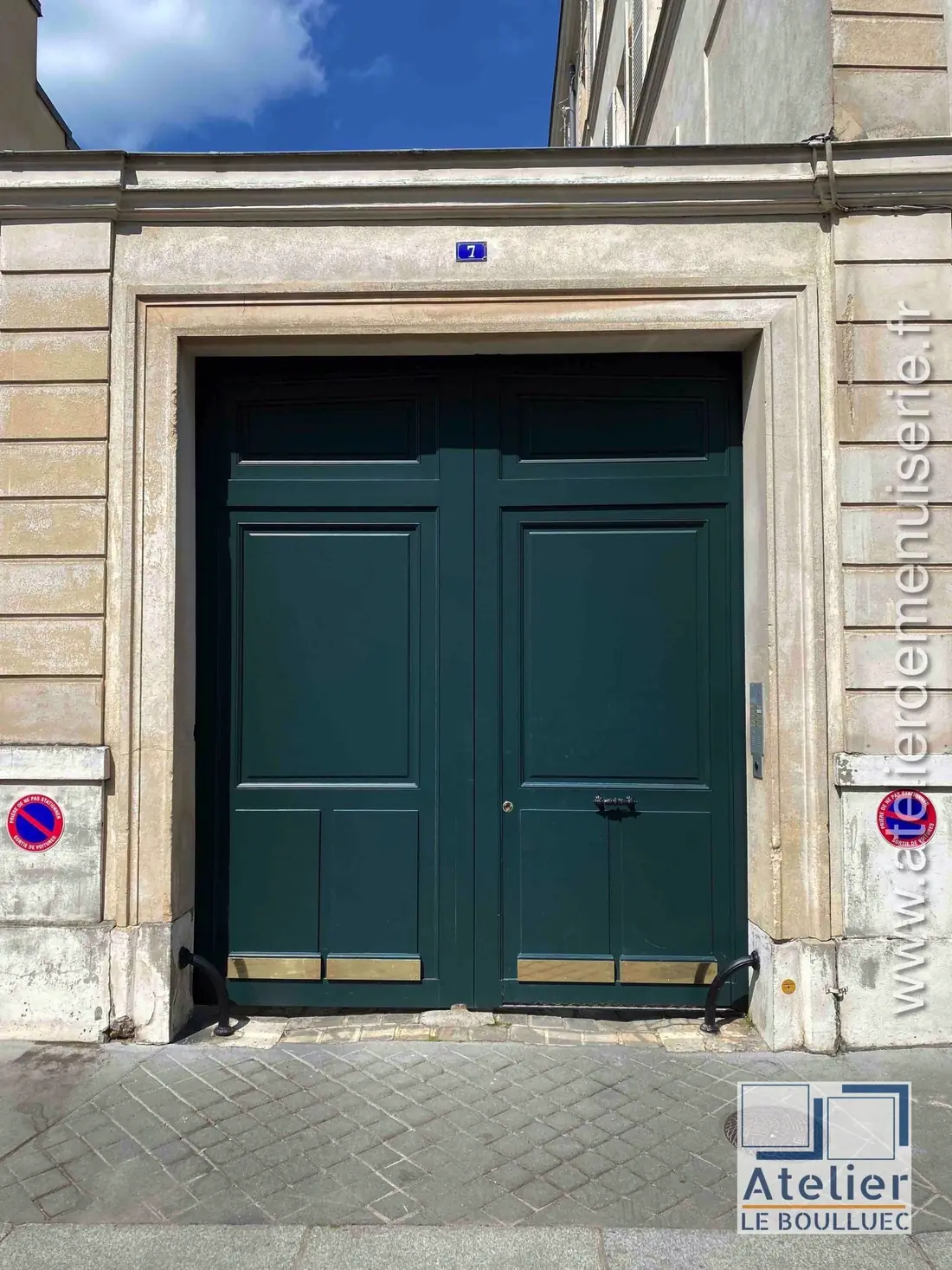 Porte cochère, 7 rue Neuve-Notre-Dame — après travaux