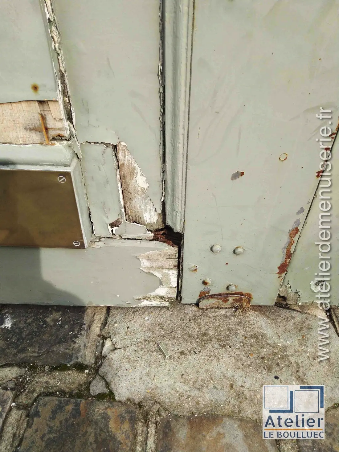 Porte cochère, 7 rue Neuve-Notre-Dame — avant travaux