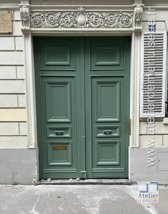 Porte cochère, 6 rue Vavin, Paris 6e — après travaux