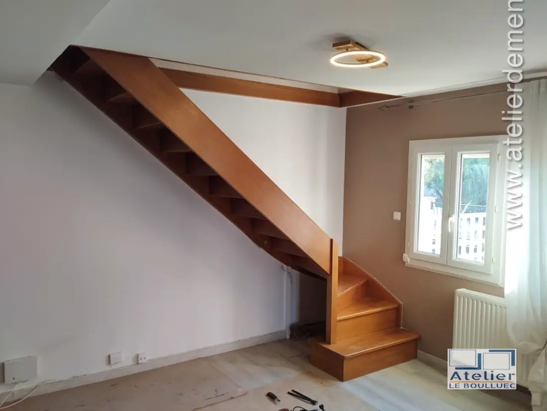 Escalier, Paray-Vieille-Poste (91) — avant travaux