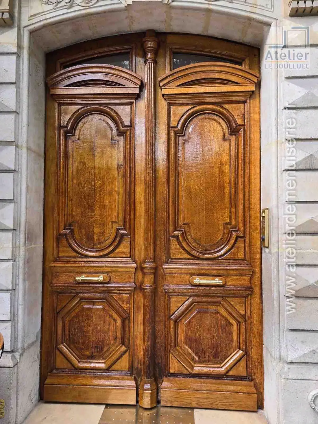 Porte cochère, 12 rue de Babylone, Paris 7e — après travaux